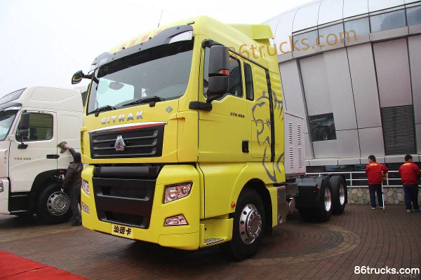 Sinotruk Sitrak C7H heavy truck 430 hp 6X4(10 wheels) LNG tractor truck (MCP16 rear axle) Exterior (3) | 86Trucks