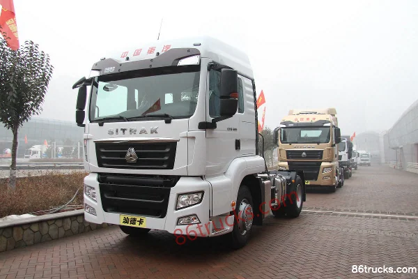 Sinotruk Sitrak C7H heavy truck 400 hp 4X2(6 wheels) tractor truck Exterior (3) | 86Trucks