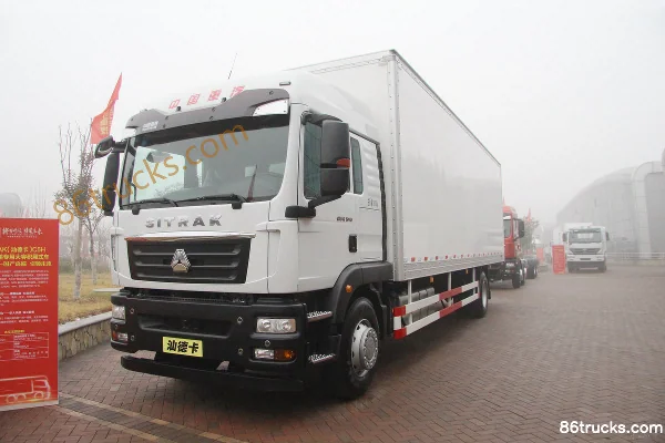 Sinotruk Sitrak C5H Medium Truck 210hp 4X2(6 wheels) 7.92m Postal Truck Exterior (2) | 86Trucks