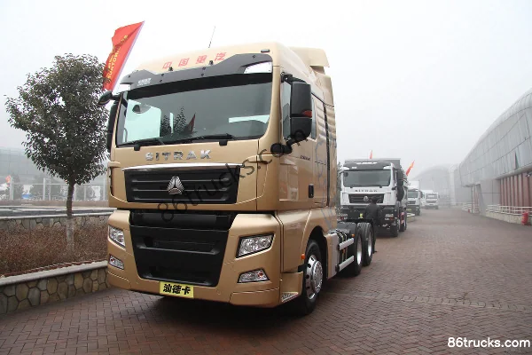 Sinotruk Sitrak C7H Poids lourd 540 ch 6X2R Tracteur routier (toit surélevé) Extérieur (3) | 86Trucks