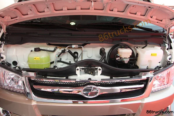 Jiulong E6 95 hp 6.01m pure electric enclosed cargo van Chassis (2) | 86Trucks