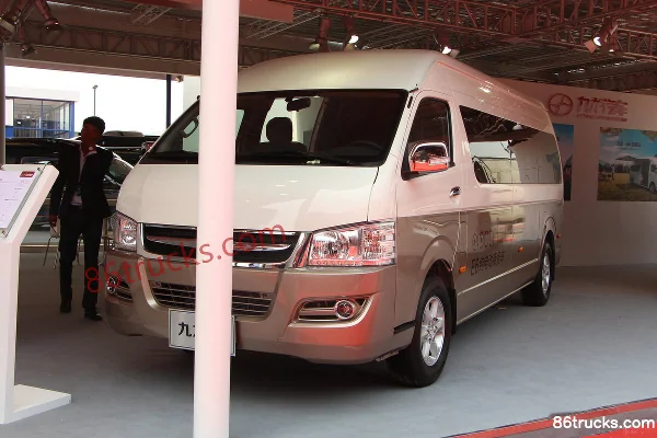 Jiulong E6 95 hp 6.01m pure electric enclosed cargo van Exterior (3) | 86Trucks