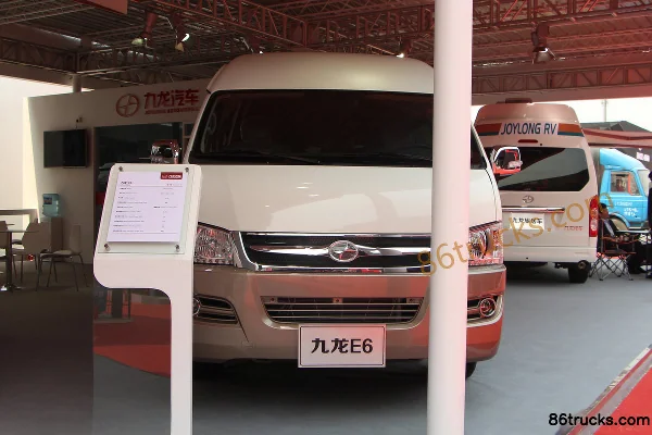 Jiulong E6 95 hp 6.01m pure electric enclosed cargo van Exterior (2) | 86Trucks