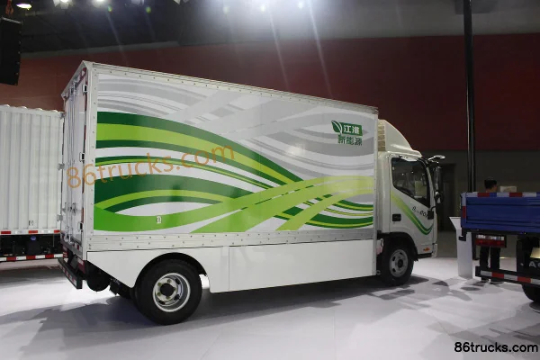 JAC Shuailing i5 6.5T cabine simple camion léger fourgon électrique pur 76.8kWh 4X2(6 roues) Extérieur (2) | 86Trucks