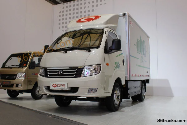 Foton Times Kangrui K1 3.5T 3.34m Single Row Pure Electric Van Light Truck 66.6kWh 4X2(6 wheels) Exterior (3) | 86Trucks