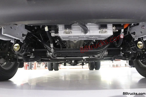 JAC Star 6 Series 2016 model 82hp 6.2m pure electric logistics vehicle 69kWh Chassis (2) | 86Trucks