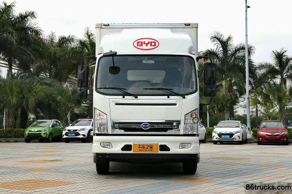 BYD T7 10.7T 5.6m pure electric van light truck 4X2(6 wheels) Exterior (2) | 86Trucks