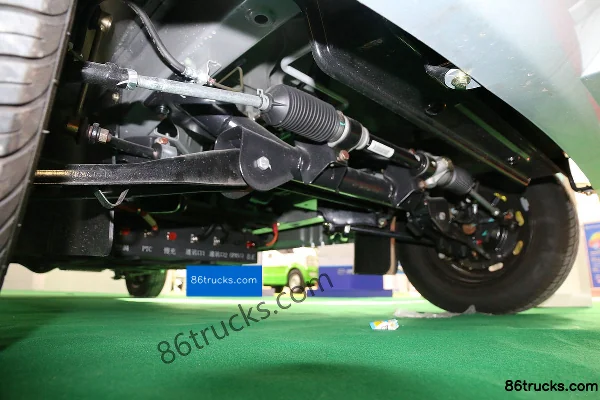 Wuzhoulong 4.07m pure electric enclosed box van Chassis (1) | 86Trucks