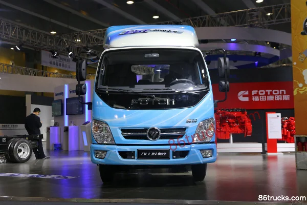 Foton Ollin EV EST super camion 4.5T 4.17m cabine simple châssis de camion léger fourgon électrique pur 4X2(6 roues) Extérieur (2) | 86Truck
