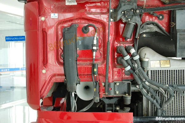 SHACMAN Delong F2000 camion lourd 280 ch 4X2(6 roues) tracteur routier (cabine élargie et allongée, toit surélevé) Châssis (2) | 86Trucks