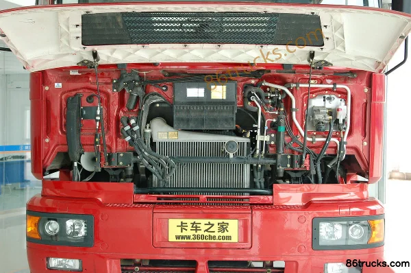 SHACMAN Delong F2000 camion lourd 280 ch 4X2(6 roues) tracteur routier (cabine élargie et allongée, toit surélevé) Châssis (1) | 86Trucks