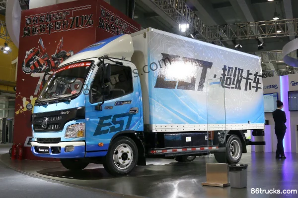 Foton Aumark EST Super Truck 4.5T 4.17m single-row pure electric van light truck 4X2(6 wheels) Exterior (3) | 86Trucks