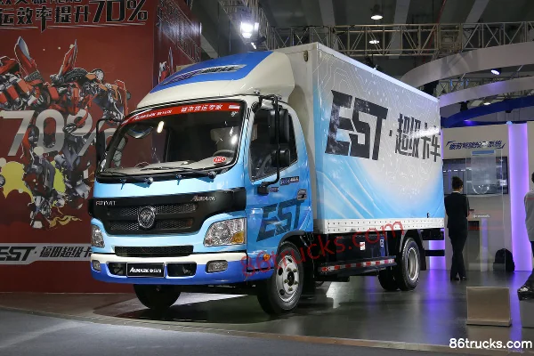 Foton Aumark EST Super Truck 4.5T 4.17m single-row pure electric van light truck 4X2(6 wheels) Exterior (2) | 86Trucks