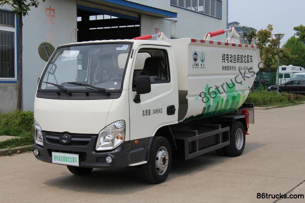 Nanjing Changda Xiao Fuxing 4.5T 3.5m Single Row Pure Electric Van Mini Truck 77kWh 4X2(6 wheels) Exterior (3) | 86Trucks