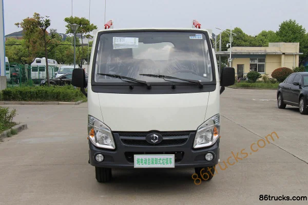 Nanjing Changda Xiao Fuxing 4.5T 3.5m Single Row Pure Electric Van Mini Truck 77kWh 4X2(6 wheels) Exterior (2) | 86Trucks