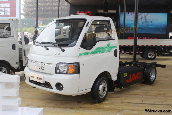 JAC Shuailing i3 Single Row Pure Electric Mini Truck Chassis 4X2(6 wheels) Exterior (2) | 86Trucks