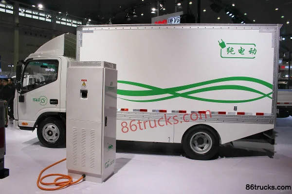 JAC Shuailing K340 Single Row Pure Electric Van Light Truck 4X2(6 wheels) Exterior (3) | 86Trucks