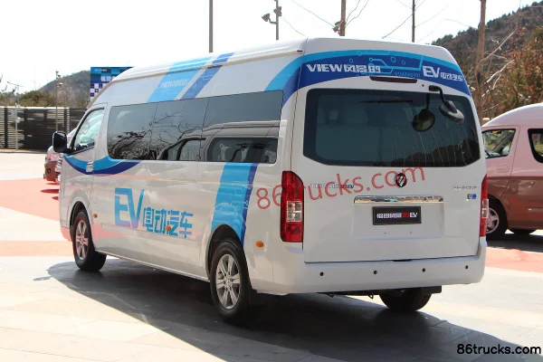 Foton Commercial Vehicle Fenjing G9 4.4T 5.99m Pure Electric Enclosed Van Exterior (3) | 86Trucks