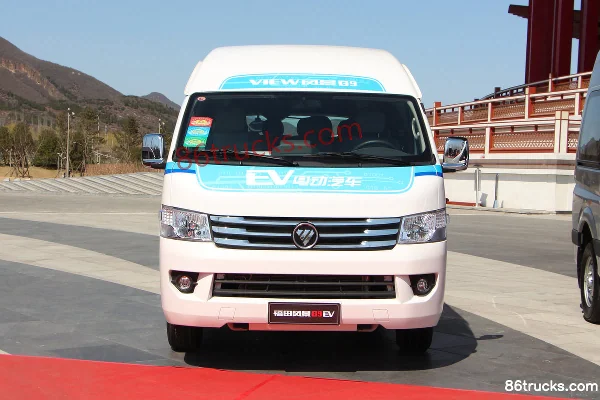 Foton Commercial Vehicle Fenjing G9 4.4T 5.99m Pure Electric Enclosed Van Exterior (2) | 86Trucks