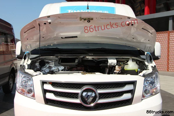 Foton utilitaire TuyanoEV 82 ch 5,99 m fourgon tôlé fermé électrique Châssis (1) | 86Trucks