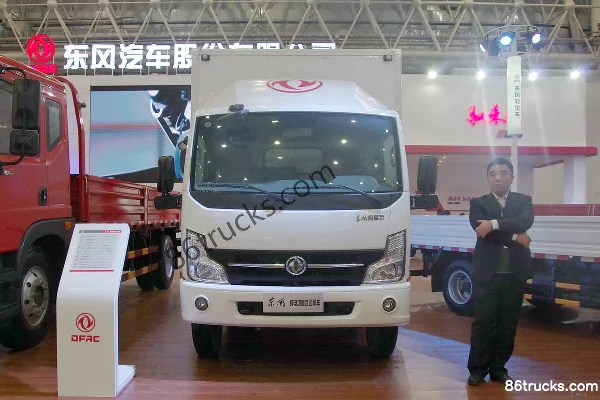 Dongfeng Electric Kaipute 7.32T 3.35m Single Row Pure Electric Van Light Truck 4X2(6 wheels) Exterior