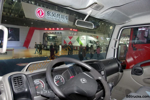 Dongfeng Electric Kaipute 7.32T 3.35m Single Row Pure Electric Van Light Truck 4X2(6 wheels) Cab (1) | 86Trucks