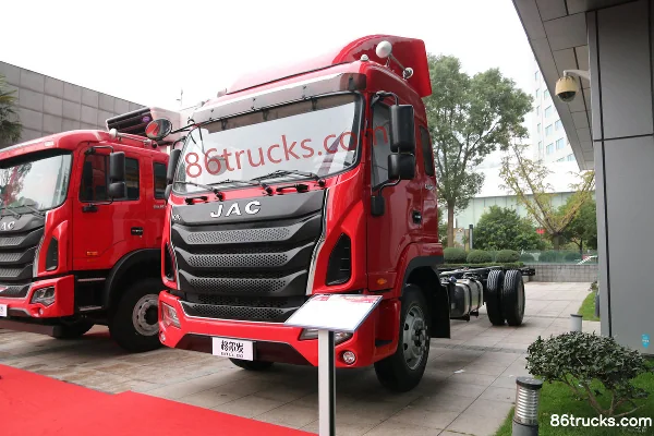 JAC Gallop K5L camion moyen 220 ch 4X2(6 roues) 6.8 m camion porteur à ridelles Extérieur (3) | 86Trucks