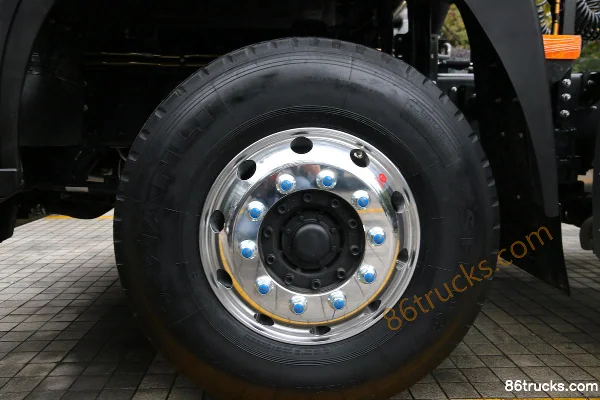 JAC Gallop K5 poids lourd 440 ch 6X4(10 roues) tracteur routier Châssis (3) | 86Trucks