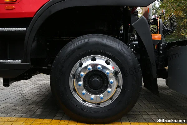 JAC Gallop K5 poids lourd 440 ch 6X4(10 roues) tracteur routier Châssis (2) | 86Trucks