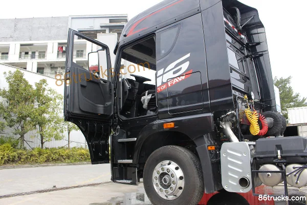 FAW Jiefang Qingdao JH6 camion lourd 500 ch 6X2R tracteur routier Cabine (1) | 86Trucks