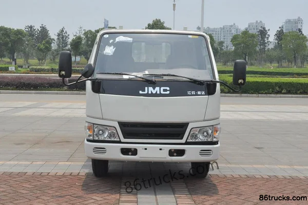 JMC Shunda Standard 109hp 4X2(6 wheels) 3.7m single-row flatbed light truck (low platform) Exterior (2) | 86Trucks