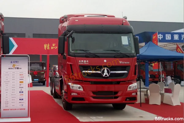 Beiben V3ET camion lourd version haute efficacité 500 ch 6X4(10 roues) tracteur routier Extérieur (2) | 86Trucks
