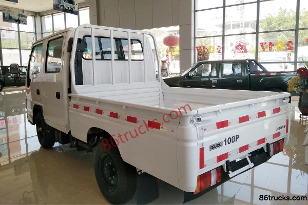 Isuzu 100P 120 ch 4X2(6 roues) 2,23 m cabine double fourgon léger (pneus simples arrière) Extérieur (3) | 86Trucks
