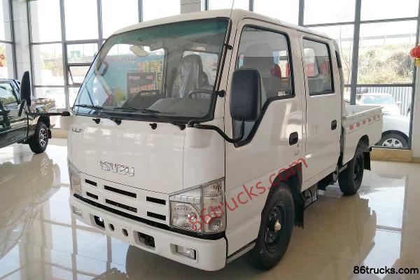 Isuzu 100P 120 ch 4X2(6 roues) 2,23 m cabine double fourgon léger (pneus simples arrière) Extérieur (2) | 86Trucks