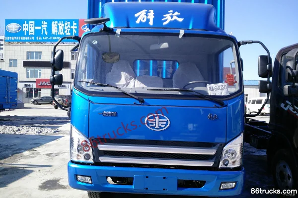 FAW Jiefang Hu VH 130 hp 4X2(6 wheels) 4.21m Single Row Van Light Truck (China V) Exterior (2) | 86Trucks