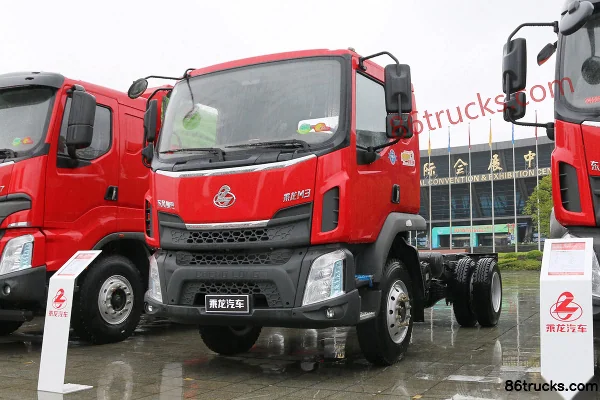 Dongfeng Liuqi New Chenglong M3 160 hp 4X2(6 wheels) 4.5m dump truck chassis Exterior (2) | 86Trucks