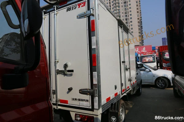 Foton Xiangling V1 1.2L 86 ch 4X2(6 roues) Essence 2,8 m camion fourgon simple cabine (1) | 86Trucks