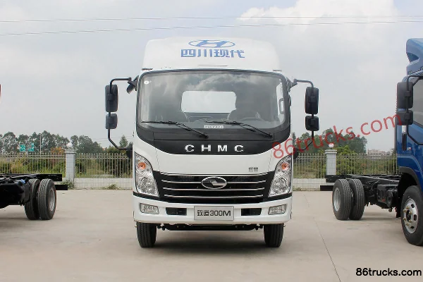 Hyundai Commercial Vehicle Zhidao 300M 116 hp 4X2(6 wheels) 4.18m Single Row Stake Light Truck Exterior (2) | 86Trucks