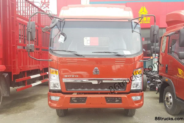Sinotruk HOWO Hanjiang 143 hp 4X2(6 wheels) 3.85m Double-row Cab Flatbed Light Truck Chassis Exterior (2) | 86Trucks