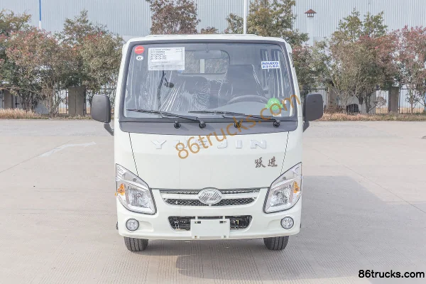 Yuejin Xiaofuxing S50Q 1.1L 60hp 4X2(6 wheels) Gasoline 2.45m Double Row Drop Side Mini Truck Exterior (2) | 86Trucks