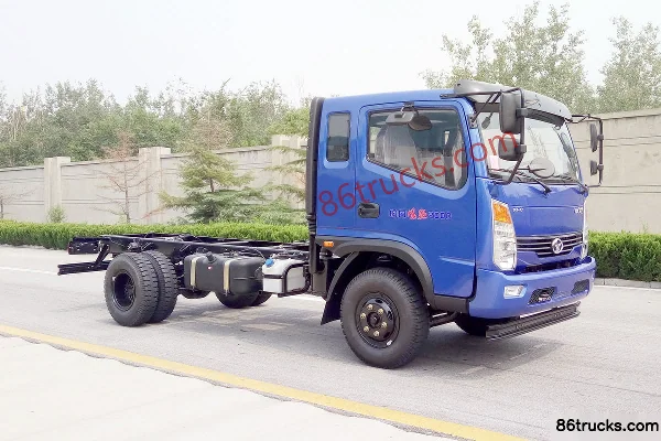 Shifeng Fengchi 120 ch 4X2(6 roues) camion porteur à grille, cabine avec couchette 3,8 m Extérieur (3) | 86Trucks