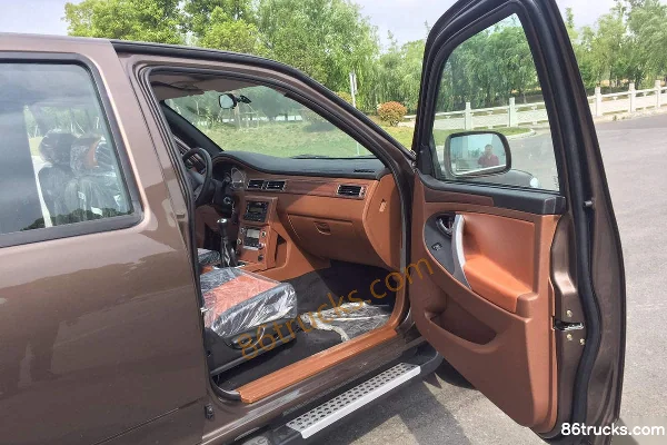 JAC V6 2017 95hp 2.0T Diesel Double Row Pickup Truck Cab (4) | 86Trucks