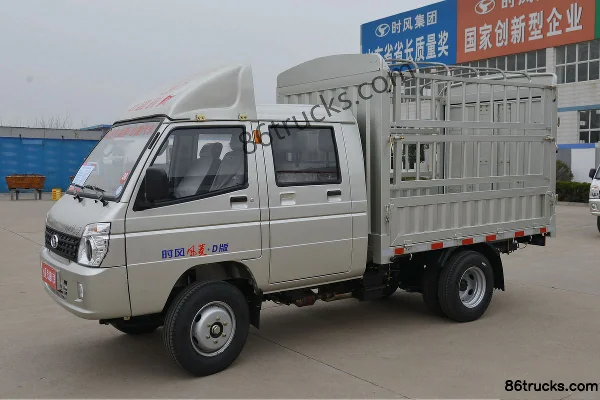 Shifeng Fengling 1.3L 87 ch 4X2(6 roues) essence 2,475 m double cabine micro camion à ridelles Extérieur (3) | 86Trucks