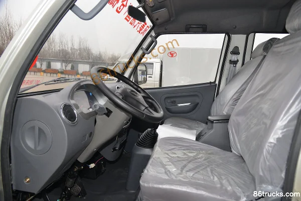Shifeng Fengling 1.3L 87 ch 4X2(6 roues) essence 2,475 m double cabine micro camion à ridelles (1) | 86Trucks