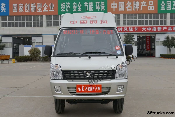 Shifeng Fengling 1.3L 87hp 4X2(6 wheels) Gasoline 2.54m Double Row Van Mini Truck Exterior (2) | 86Trucks