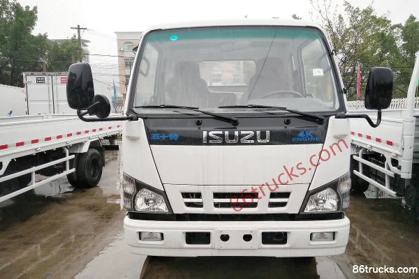 Isuzu 600P 120 ch 4X2(6 roues) camion porteur à ridelles 3,8 m cabine avancée Extérieur (2) | 86Trucks