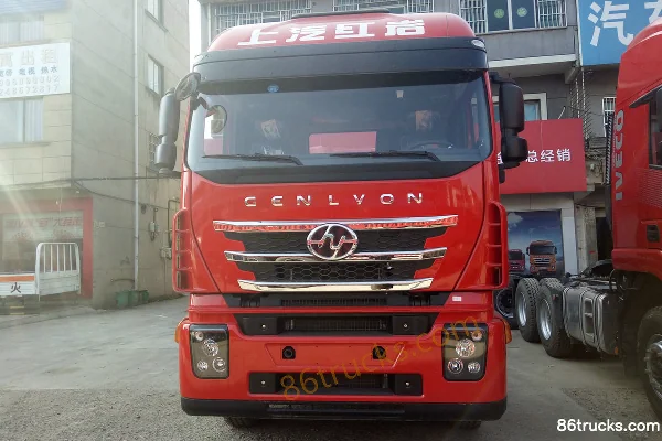 SAIC Hongyan Genlyon M500 camion lourd 350 ch 6X4(10 roues) tracteur routier Extérieur (2) | 86Trucks