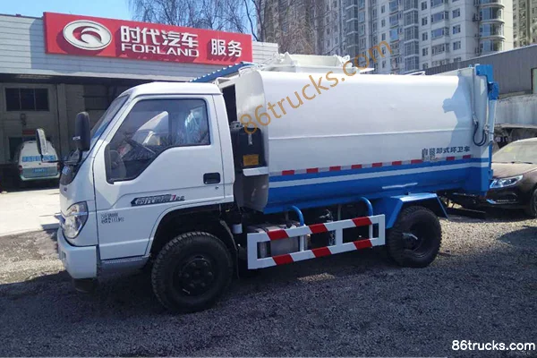 Foton Ruiwo E3 95 hp 4X2(6 wheels) Garbage Truck (Xinfeigong Brand) Exterior (3) | 86Trucks