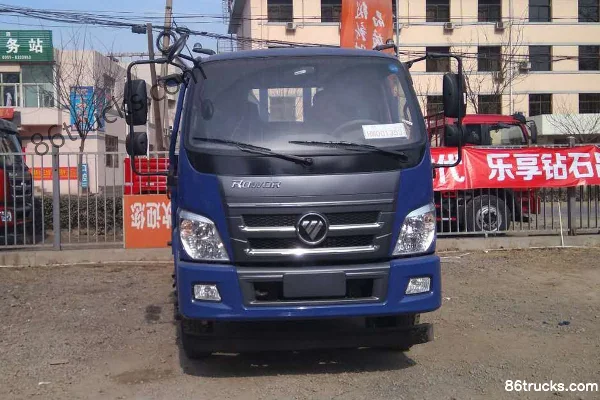 Foton Ruowojingang 129 ch 4X2(6 roues) 4,15 m camion porteur à ridelles cabine simple Extérieur (2) | 86Trucks