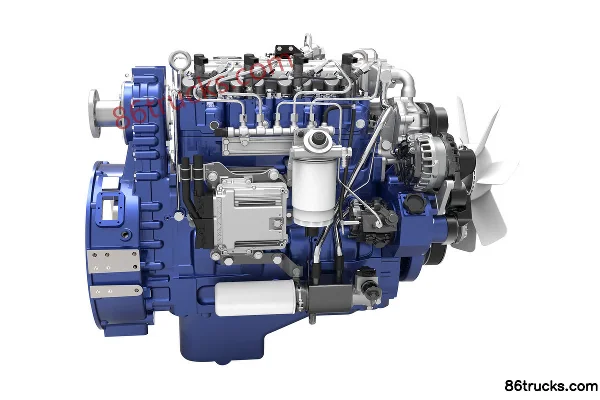Weichai WP4.135E50 135hp 4.5L China V Diesel Engine Exterior (2) | 86Trucks
